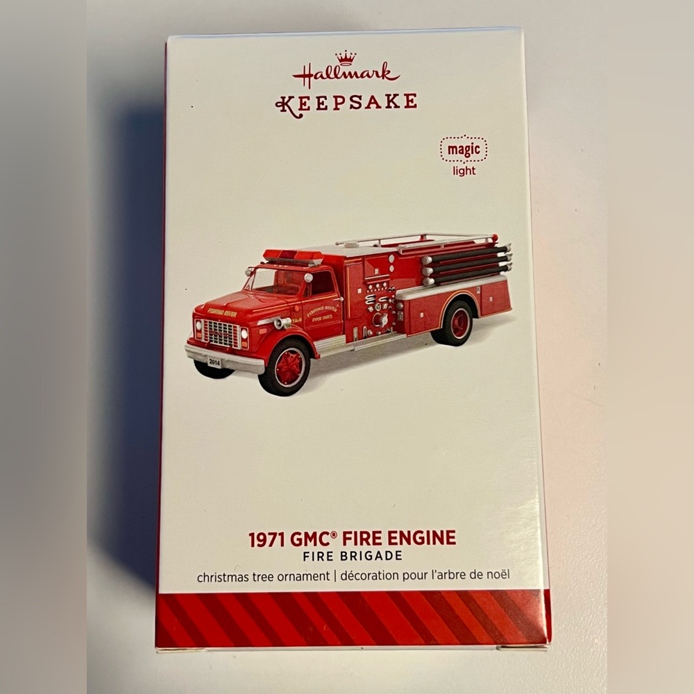1971 GMC Fire Engine Ornament
